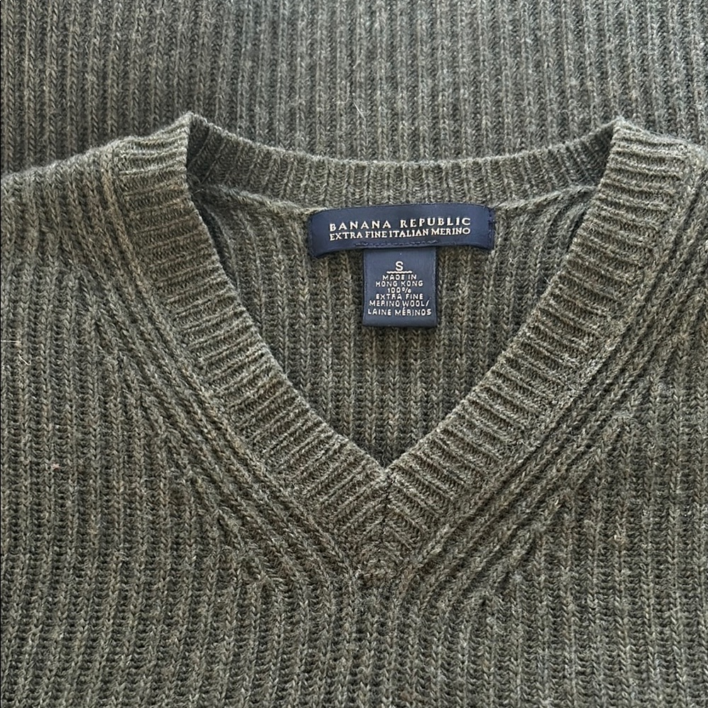 Banana Republic Green Sweater